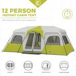 CORE 12-Person Instant Cabin Tent – 3 Rooms