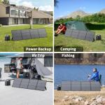 220W Portable Foldable Solar Panel for Camping
