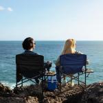 Yestomo Heavy Duty Camping Chair with Side Table