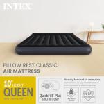 Queen Size Intex Dura-Beam Pillow Rest Air Mattress