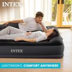 Queen Size Intex Dura-Beam Pillow Rest Air Mattress