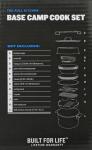 Stanley 21-Piece Base Camp Cook Set for 4