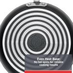 T-Fal 12-Piece Nonstick Cookware Set, Black