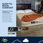 Serta Queen Raised Air Mattress with Built-in Pump