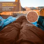 KingCamp Lightweight Double Sleeping Bag for Two