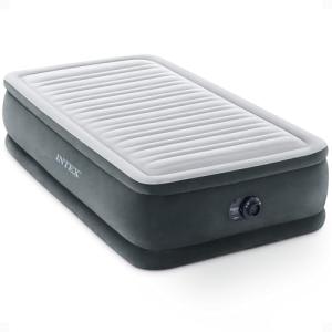 Intex Twin Comfort-Plush Air Mattress with Pump
