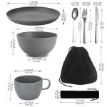 Berglander Camping Mess Kit for Two People