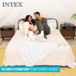 Intex Dura-Beam Deluxe Queen Air Mattress with Pump