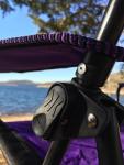 Kijaro Dual Lock Portable Camping Chair - Purple