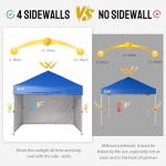 CROWN SHADES 10x10 Instant Pop-Up Canopy Tent