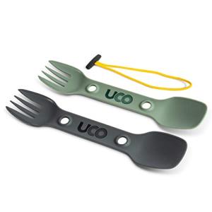 UCO Nylon Spork Utensil Set for Camping, 2 Pack