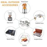 Compact 8-Piece Camping Cookware Set for Hiking