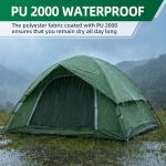 Waterproof Camping Tents for 2, 4, 6 People