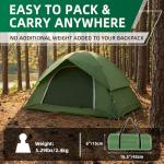 Waterproof Camping Tents for 2, 4, 6 People