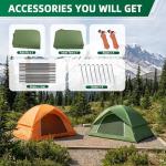 Waterproof Camping Tents for 2, 4, 6 People
