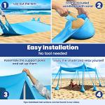 Rhino Valley UPF50+ Beach Tent Sun Shelter