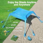 Rhino Valley UPF50+ Beach Tent Sun Shelter