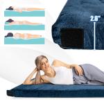 72" Portable Memory Foam Camping Mattress