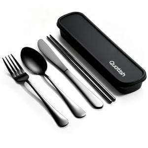 Portable Stainless Steel Camping Utensil Set