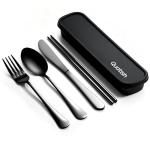 Portable Stainless Steel Camping Utensil Set