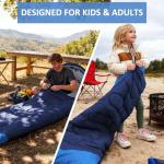 Oaskys 3-Season Lightweight Waterproof Sleeping Bag