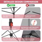 10x10ft Pop Up Canopy Tent with Sidewalls