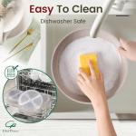 19-Piece Nonstick Ceramic Cookware Set for Camping