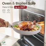 19-Piece Nonstick Ceramic Cookware Set for Camping