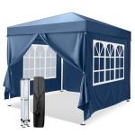 VINGLI 10x10 Pop-Up Canopy Tent with Sidewalls