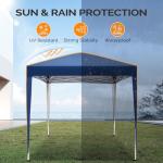 VINGLI 10x10 Pop-Up Canopy Tent with Sidewalls