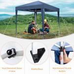 VINGLI 10x10 Pop-Up Canopy Tent with Sidewalls