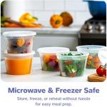 GUSTO 16 oz. Plastic Food Storage Containers