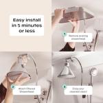 High Pressure Shower Head with Filter for Camping