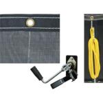 Aluminum Tarp System for Dump Trailers, 7x18 FT