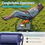 Adjustable Zero Gravity Lounge Chair Set of 2