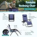 Adjustable Zero Gravity Lounge Chair Set of 2