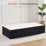 Sweetcrispy 4-Inch Memory Foam Camping Mattress