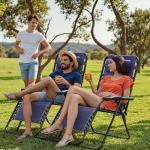 Adjustable Zero Gravity Lounge Chair Set of 2