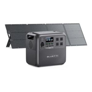 BLUETTI AC180 Solar Generator with 200W Panel