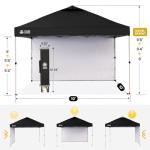CROWN SHADES 10x10 Pop Up Canopy Tent