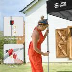 CROWN SHADES 10x10 Pop Up Canopy Tent