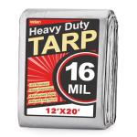 Keten Heavy Duty Waterproof Tarp 12x20 Feet
