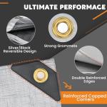 Keten Heavy Duty Waterproof Tarp 12x20 Feet