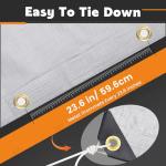Keten Heavy Duty Waterproof Tarp 12x20 Feet