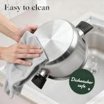 14-Piece Stainless Steel Camping Cookware Set