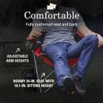 Coleman Cooling Mesh Quad Camping Chair with Cup Holder