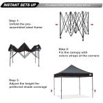 ABCCANOPY 10x10 Commercial Pop Up Canopy Tent