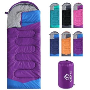 Oaskys Lightweight 3-Season Camping Sleeping Bag