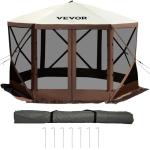 VEVOR 3.7m Pop-Up Camping Tent with Mesh Windows