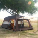 KTT Extra Large Waterproof Cabin Tent for Camping